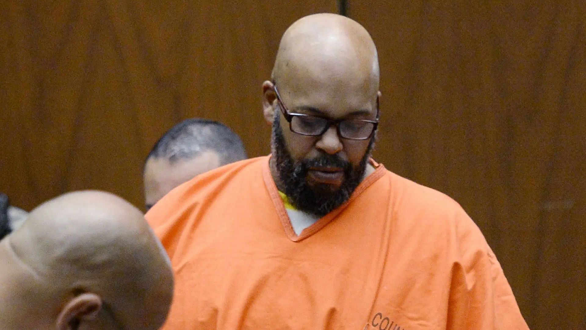 Marion 'Suge' Knight appears in court for his arraignment at the Criminal Courts Building (Image via Getty)